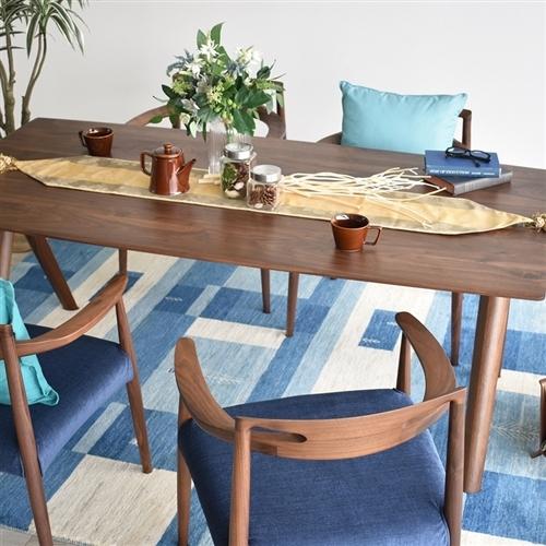 新作マット・カーペット 大塚家具 [幅180]ダイニングテーブル 「ラディウス」 ウォールナット材 セラウッド塗装 【BCD3020521329】(110110円)