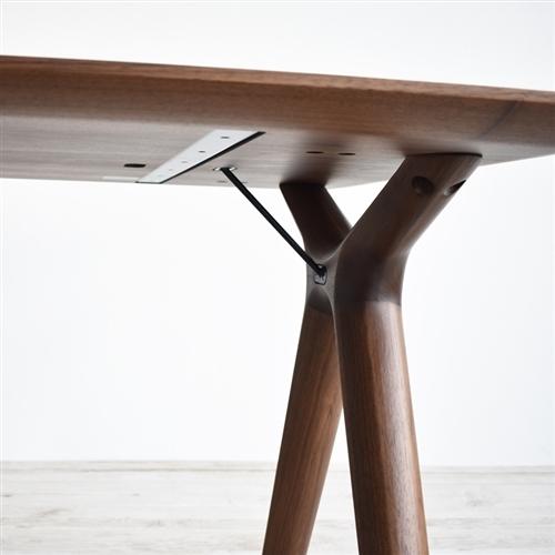 新作マット・カーペット 大塚家具 [幅180]ダイニングテーブル 「ラディウス」 ウォールナット材 セラウッド塗装 【BCD3020521329】(110110円)