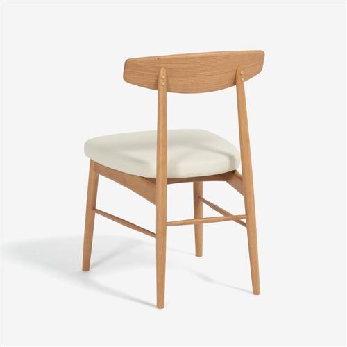 大塚家具 ダイニングチェア「ユノ3A」レッドオーク材ホワイトオーク色