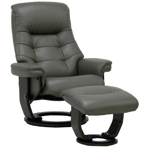 大塚家具 リクライニングチェア「マルコーニ2」半革トープ色