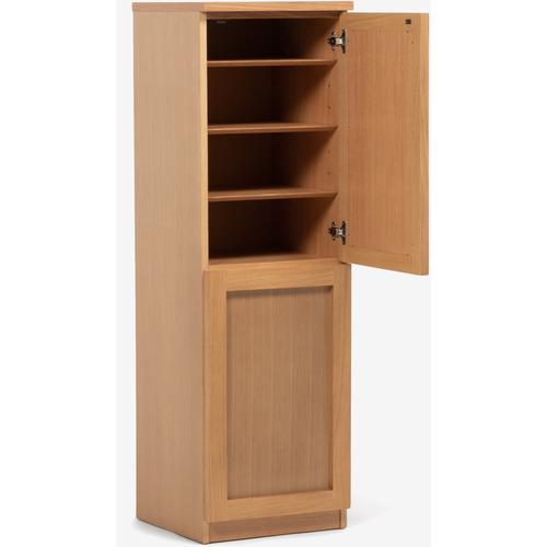 【新品 送料込み】 大塚家具 キャビネット 「ヴィータ2」 幅45cm 右開き オーク材 ホワイトオーク色 【ZY9765731615】(35600円)