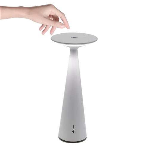 大塚家具 LEDテーブルスタンド 「ZAF-DAMA-WH」 マットホワイト USB充電式の画像