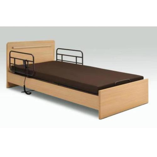 [シングル]ヤマダオリジナル 電動ベッドフレーム「 リトン 2F」ナチュラル ※マットレス別売