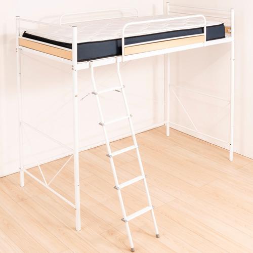 新品未使用！ ヤマダオリジナル ［シングル］ロフトベッド 「YSF200016WHロフト」 ホワイト 【3080320912】(19745円)