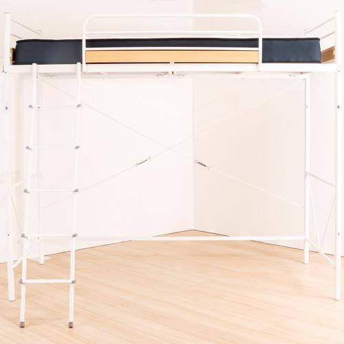 新品未使用！ ヤマダオリジナル ［シングル］ロフトベッド 「YSF200016WHロフト」 ホワイト 【3080320912】(19745円)