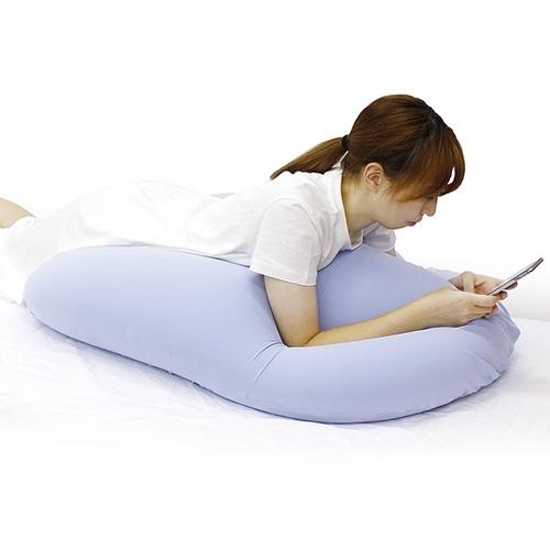 MOGU モグ  雲にのる夢枕(本体・カバーセット) NNV 横560mm×縦1100mm×奥行200mm ナイトネイビーの画像