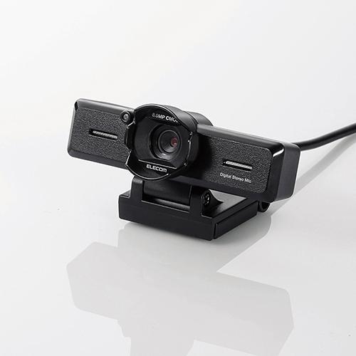 エレコム UCAM-C980FBBK 超高精細Full Hd対応800万画素Webカメラ