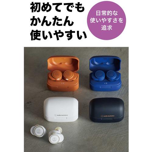 オーディオテクニカ ATH-CK1TW WH ワイヤレスイヤホン ホワイト