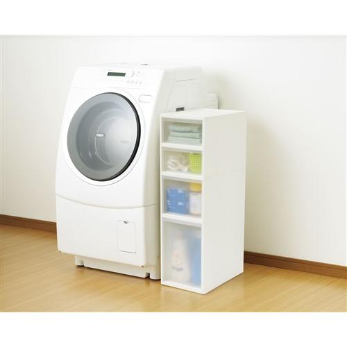 幅26 奥行40 高さ85cm 収納ケース キッチン ストッカー 隙間収納 ミドル キャスター付き ホワイト 4段 ヤマダデンキ インテリア店 通販 Paypayモール
