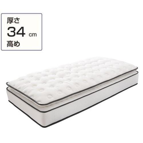 肌触りがいい 厚さ34 シングル ヤマダオリジナル マットレス アイボリー ポケットコイル使用 ヤマダデンキ インテリア店 通販 Paypayモール 半額品 Blog Lonolife Com
