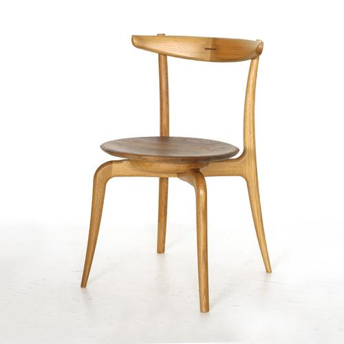 大塚家具 ダイニングチェア 「OR-02」 座面回転機能付きスタッキングチェア オーク／ウォールナット材