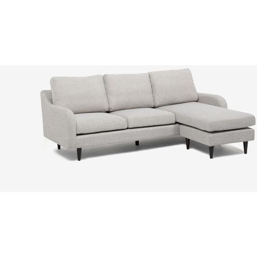 【売り切りお値下げ】 大塚家具 [3人掛]カウチソファ 組み換え可能 「CAS-D」 布リサアイボリー 【1786345330】(65120円)