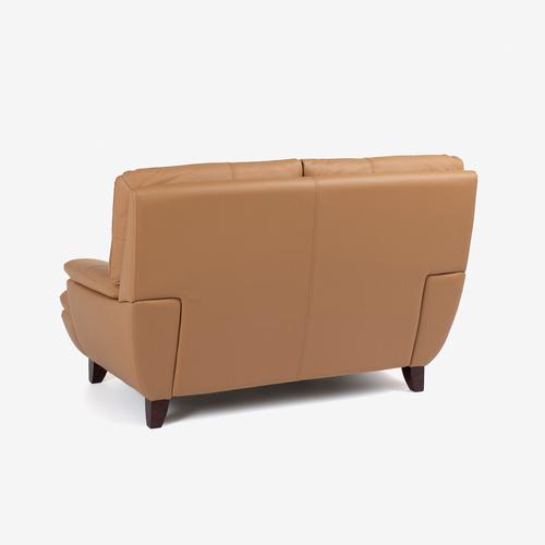 【限定品】 大塚家具 [2人掛]ラブソファ「ルーニー SD-344」半革キャメル色 #M-02 【ZYX1867541424】(68080円)