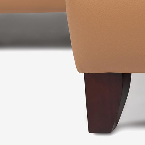 【限定品】 大塚家具 [2人掛]ラブソファ「ルーニー SD-344」半革キャメル色 #M-02 【ZYX1867541424】(68080円)