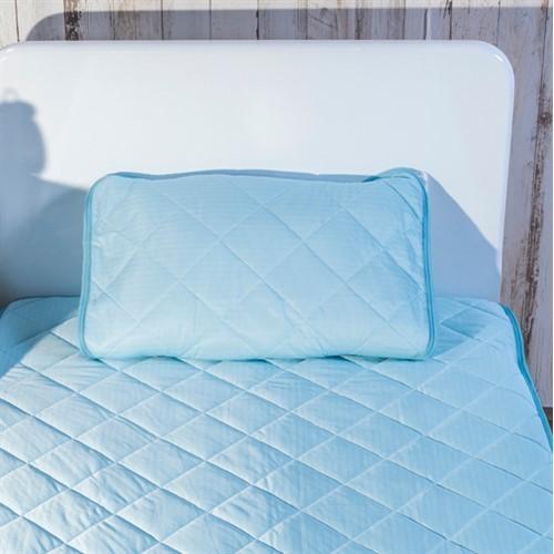45×60 ひんやり冷たい接触冷感 枕パッド Just 2022モデル ヤマダオリジナル cool SALE 94%OFF ブルー