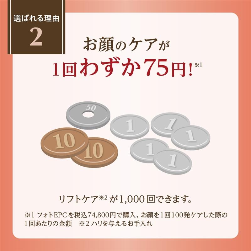 シーズラボ T009i フォトEPC 光美顔&光脱毛器 ドクターシーラボ 