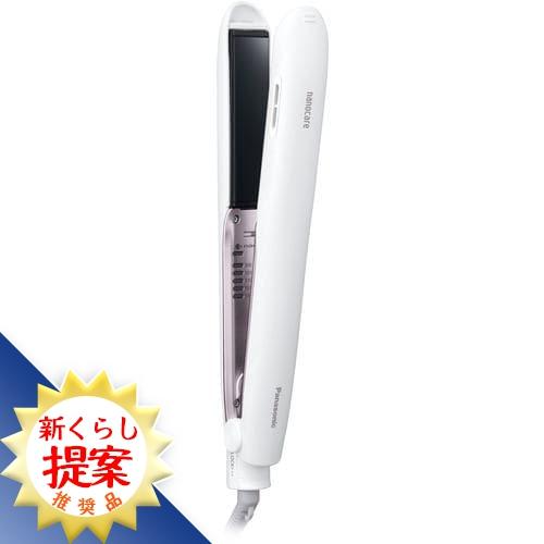 パナソニック EH-HS9J-W ストレートアイロン ナノケア ホワイト  