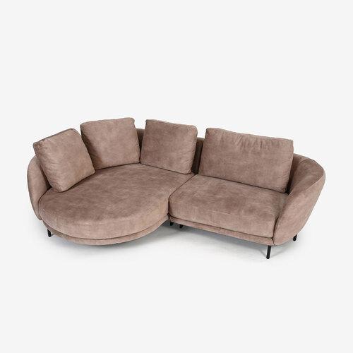 大塚家具　カウチソファ2点セット　黒 大塚家具 オリジナル 向かって左カウチ2点セット「ニーデ 1.5EL_CRT-S