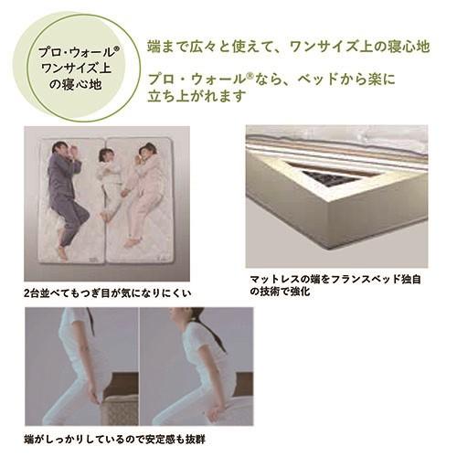 フランスベッド クイーン マットレスLT-5500Y PWMON きれいがつづく 除菌マットレス ハード 日本製