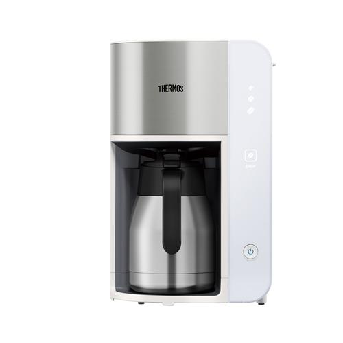 【期間限定大特価】THERMOS サーモスECK-1000 WH 真空断熱ポットコーヒーメーカー 1L ホワイト（Yahoo!・ヤマダデンキ インテリア店）