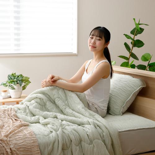 MINTON　肌掛け布団140cm x 190cm　2枚　＆　トレーおまけ シングル]ヤマダオリジナル ふわとろアイス肌布団 140×190cm 厚み約3cm