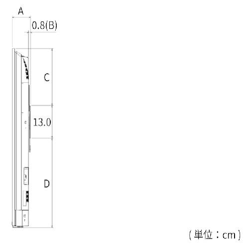 REGZA FPT-WA18 レグザ純正壁掛け金具 耐荷量 80kg以下 : ヤマダデンキ