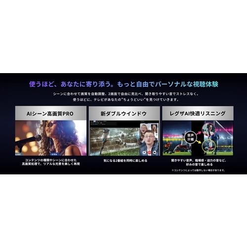無料長期保証】REGZA 100ZX3S 100V型 4K RGB Mini LED液晶テレビ 重