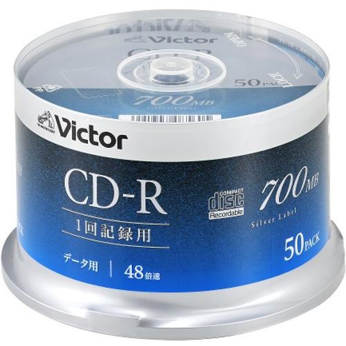 メーカー再生品】Victor SR80FC50SJ5 パソコン用 50枚パック 700MB 48