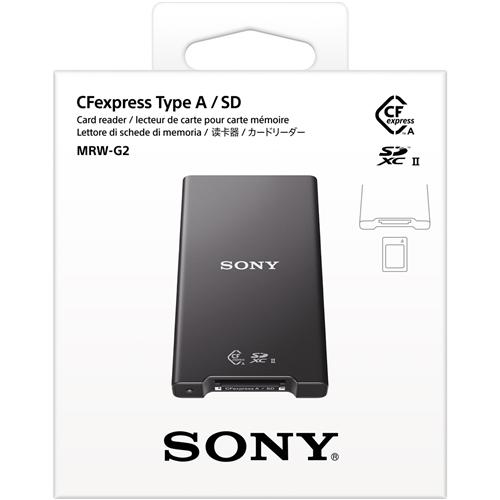ソニー MRW-G2 CFexpress Type A と SDメモリーカードリーダー