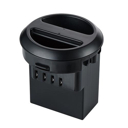 Haier JC-HG1A-K コードレススティッククリーナー 自動ゴミ収集ドック搭載 サイクロン式 ブラックの画像