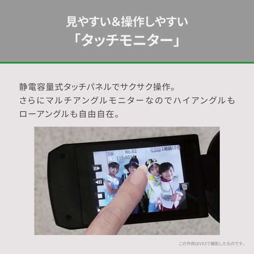 パナソニック HC-VX3-K デジタル4Kビデオカメラ レザーブラック