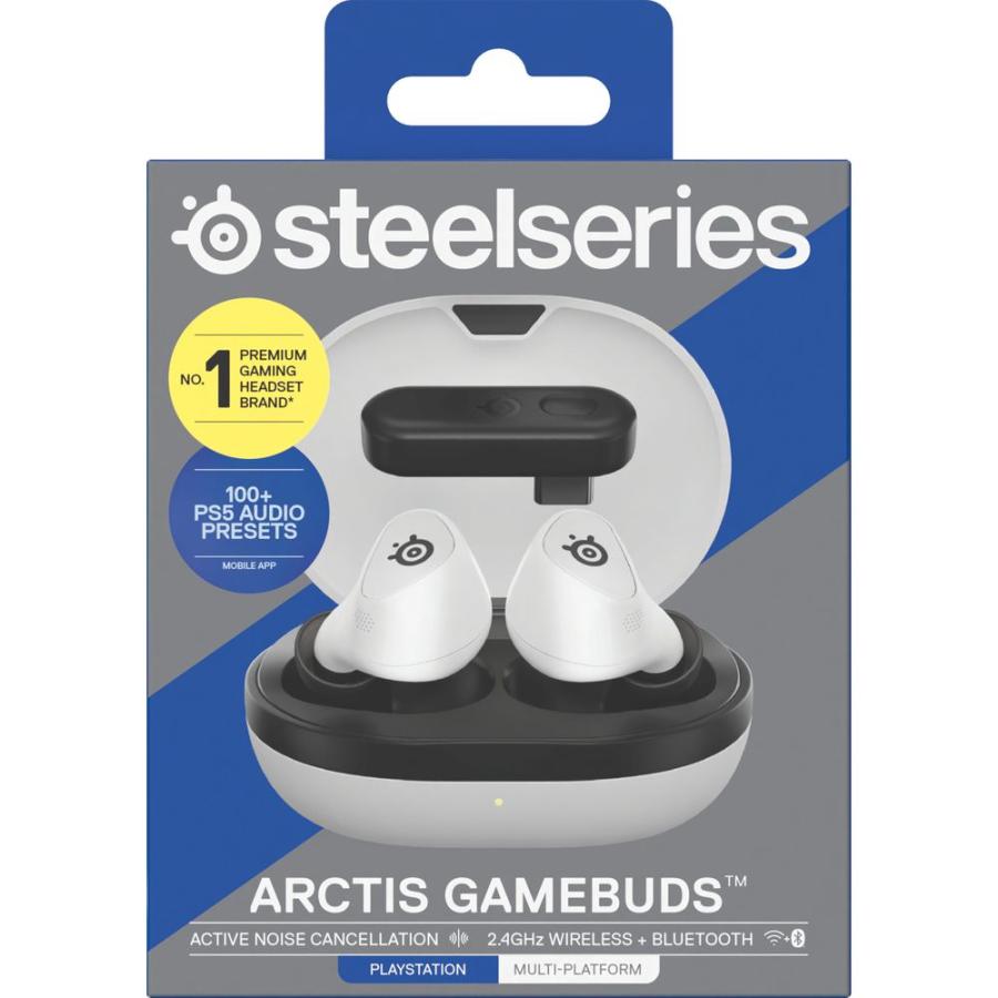 SteelSeries Arctis GameBuds White(RE) 61682J ゲーミング SteelSeries Arctis GameBuds White(RE) 61682J ゲーミング