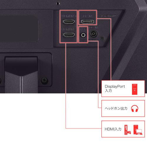 LGエレクトロニクス 27GS50FX-B LG UltraGear ゲーミングモニター 27型
