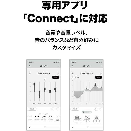 オーディオテクニカ ワイヤレス ヘッドホン オープンイヤー ハイレゾ 最大20時間 USB-C ATH-HL7BT ATH-HL7BT ブラック系_7