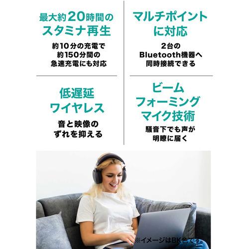 オーディオテクニカ ワイヤレス ヘッドホン オープンイヤー ハイレゾ 最大20時間 USB-C ATH-HL7BT ATH-HL7BT ブラック系_8