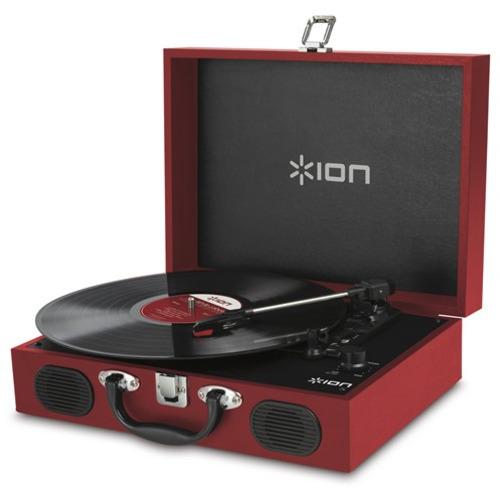 人気ショップが最安値挑戦 ION AUDIO Vinyl Transport Red ポータブル