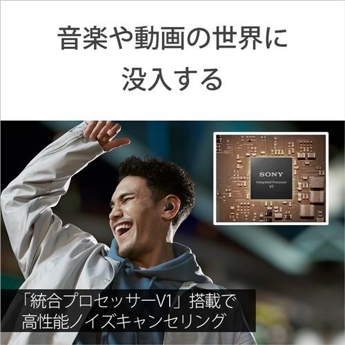 ソニー ワイヤレス イヤホン 左右分離 ノイズキャンセリング IPX4 最大30時間 USB-C LinkBuds S WF-LS900NWC ホワイト系の画像