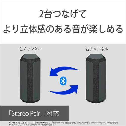 ソニー SRS-XE300 HC ワイヤレスポータブルスピーカー ライトグレー