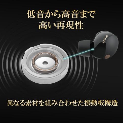 【推奨品】ソニー WF-1000XM5 ワイヤレスノイズキャンセリングイヤホン 2023年モデル ブラック｜yamada-denki｜06