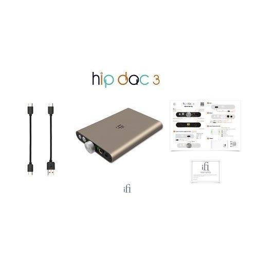 iFiAudio HIPDAC3 ポータブルヘッドホンアンプ ハイレゾ・DAC機能対応の画像