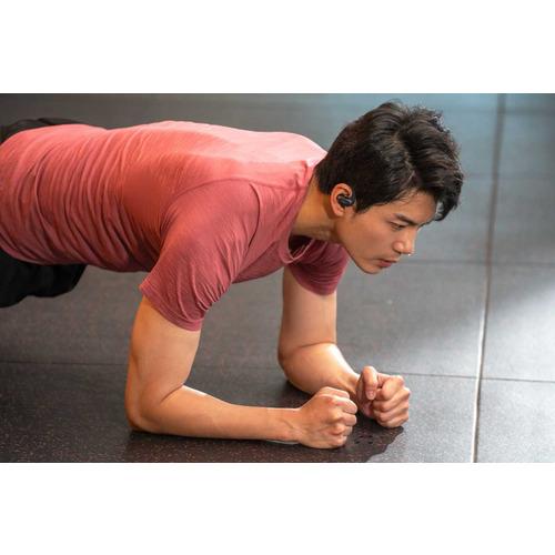 ショックス ワイヤレス イヤホン 左右分離 IP54 最大6時間 USB-C