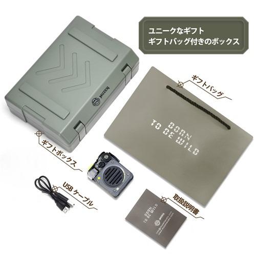 MUZEN MWPVXI2MG Wild Mini 第2世代 Bluetooth スピーカー 防水対応