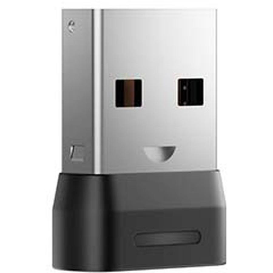 ショックス ワイヤレス 骨伝導イヤホン Bluetooth+専用ドングルUSB Type-A 最大15時間 USB-C OpenMeet UC SKZ-EP-000047 ブラック系の画像