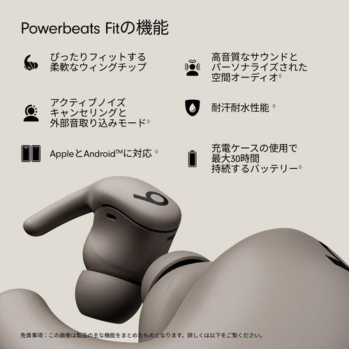 Beats (Apple) ME2K4PA／A Powerbeats Fit ワイヤレスノイズキャンセ