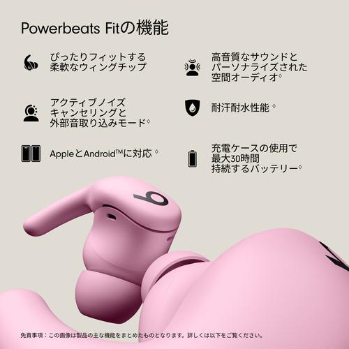 Beats (Apple) ME2L4PA／A Powerbeats Fit ワイヤレスノイズキャンセ