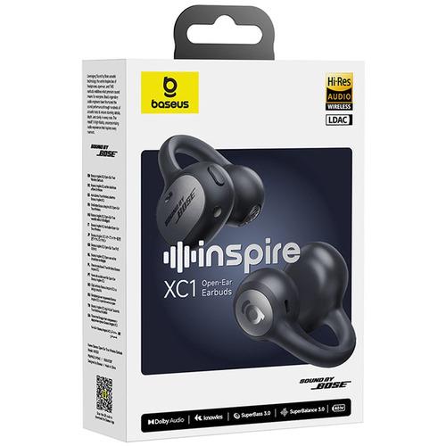【新品・未開封】Baseus Inspire XC1 【ブラック】 Baseus XC1K Inspire XC1 完全ワイヤレスイヤホン 左右分離 ノイズ