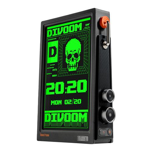 【極美品】Divoom Times Frame デジタルディスプレイ ブラック Divoom Times Frame デジタルフォトフレーム 10.1インチ RGBライト付き
