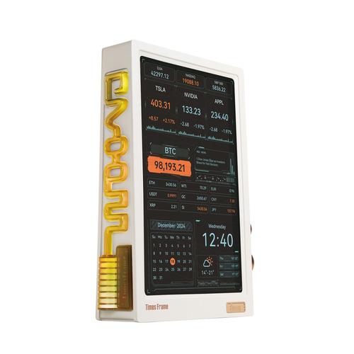 Divoom TIMESFRAMEWHITE デジタルフォトフレーム 10.1インチHD