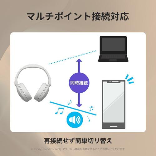 ソニー WH-CH730N L ノイズキャンセリング ワイヤレスヘッドホン
