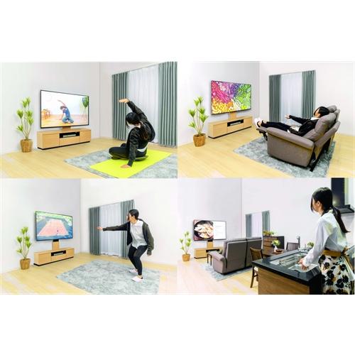 ② 新品未開封 電動昇降 テレビボード YTB4975DLB1 テレビ台 壁寄せ 推奨品】ヤマダセレクト YTB4975DLB1 収納付電動昇降TVスタンド